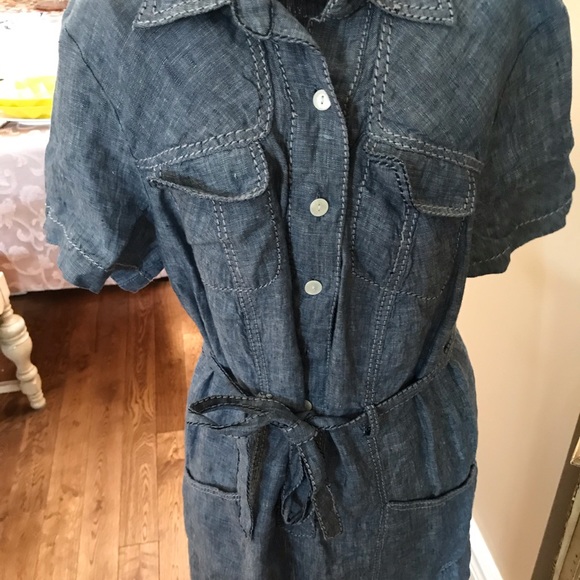 Jean look dress - Picture 2 of 4